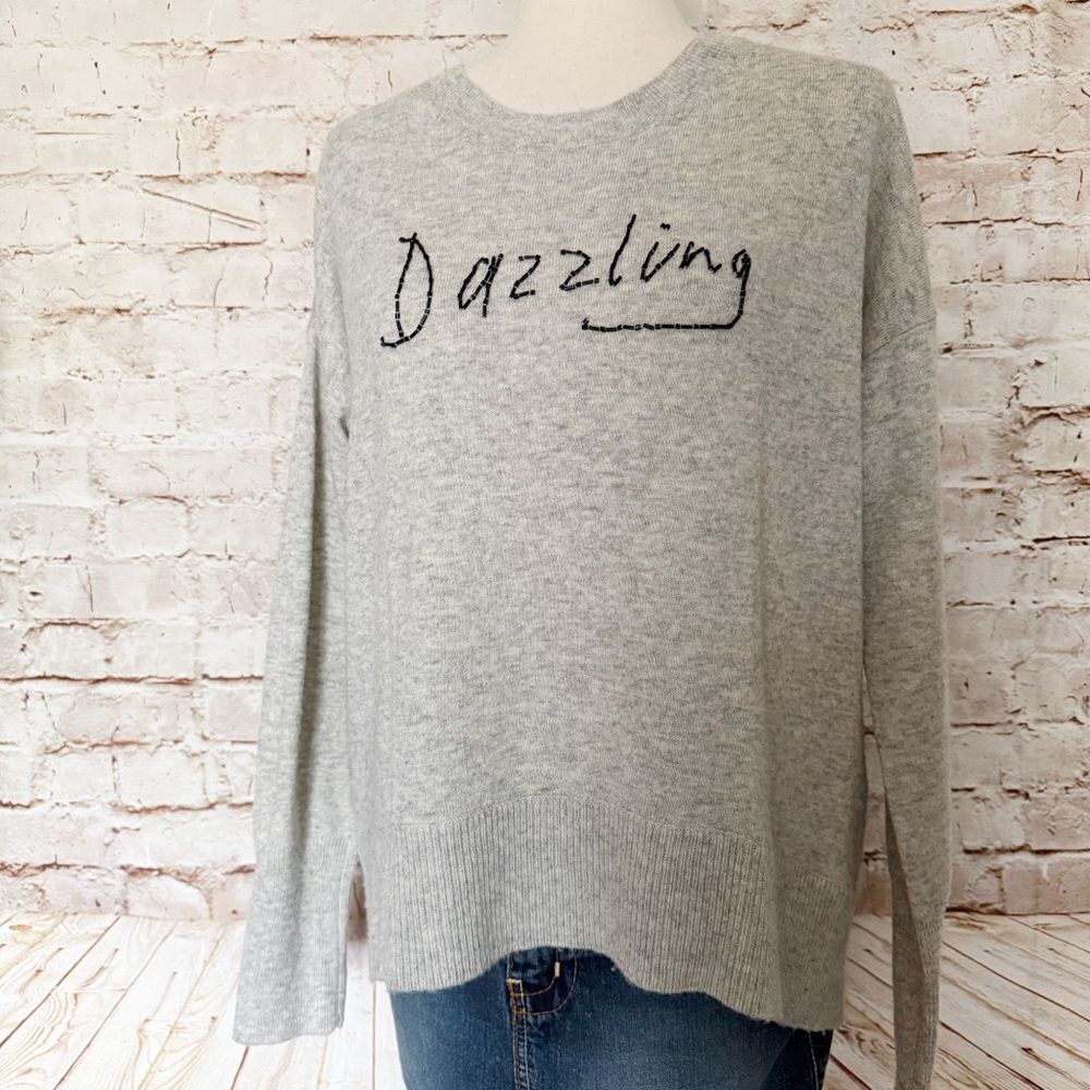 J. Crew beaded dazzling sweater